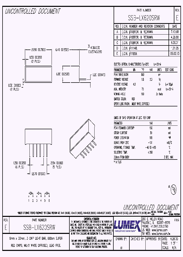 SSB-LX620SRW_8931831.PDF Datasheet