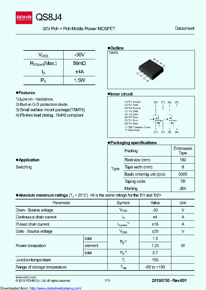 QS8J4_8931844.PDF Datasheet