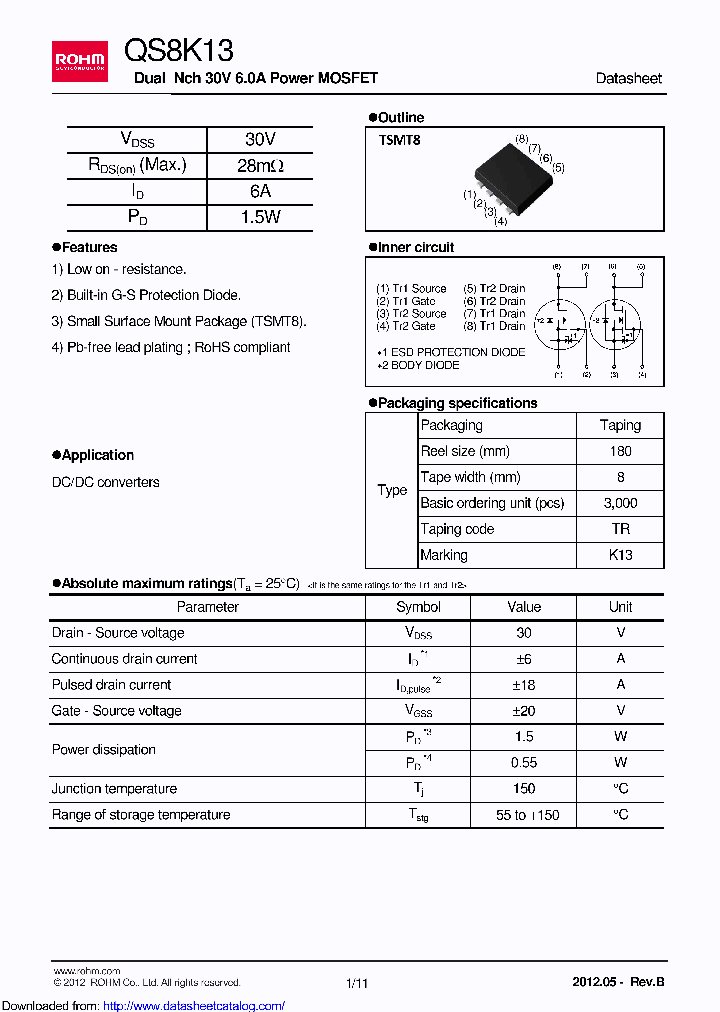 QS8K13_8931852.PDF Datasheet