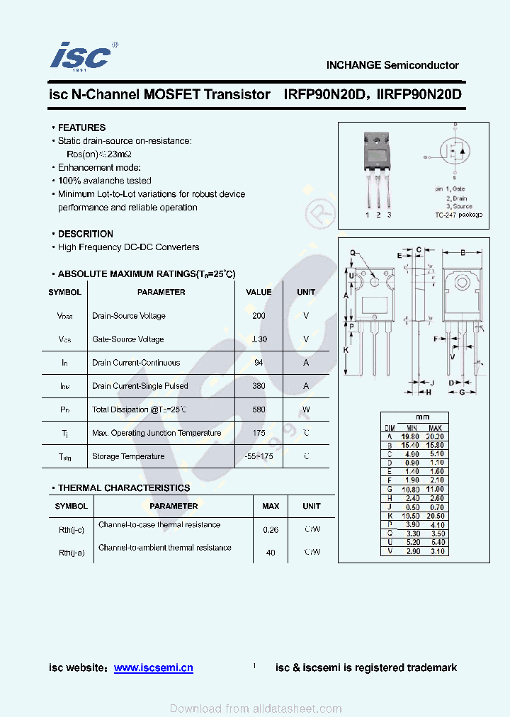 IRFP90N20D_8932500.PDF Datasheet