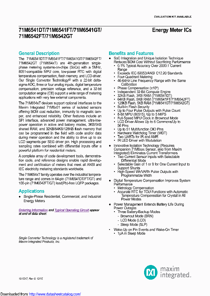 71M6541FT-IGTF_8933121.PDF Datasheet