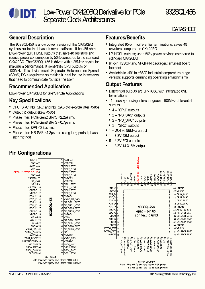 932SQL456AGILF_8933444.PDF Datasheet