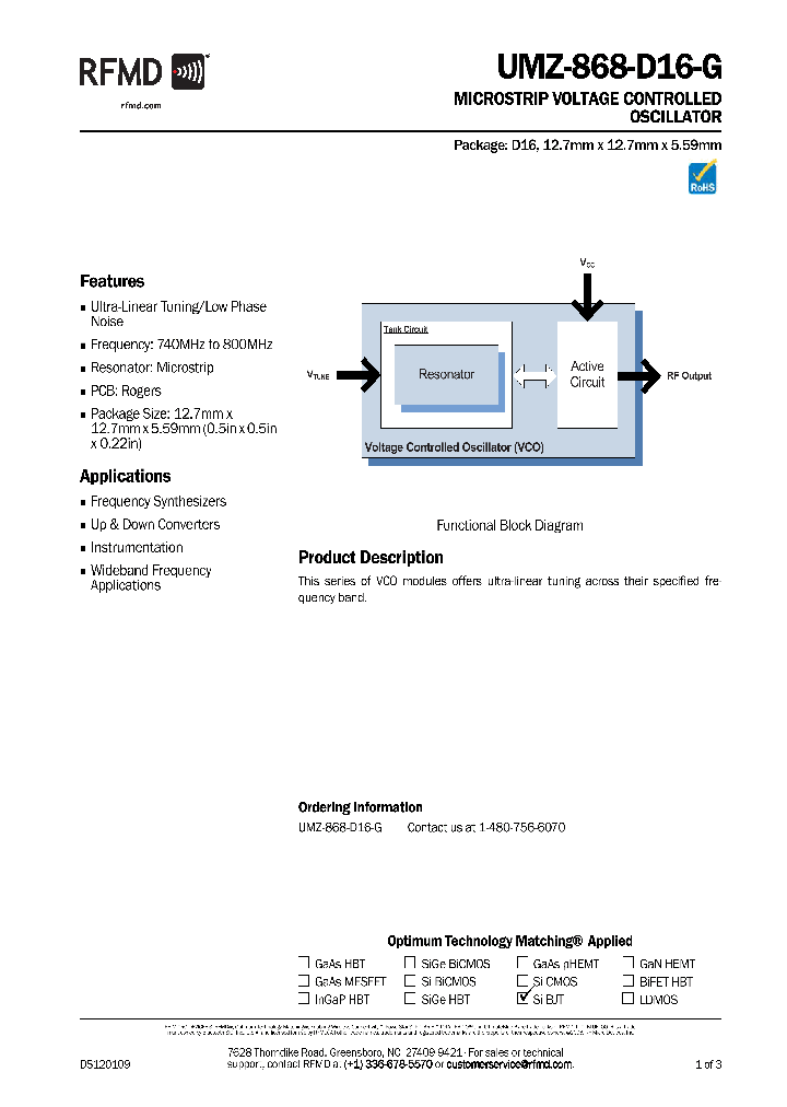 UMZ-868-D16-G_8933582.PDF Datasheet