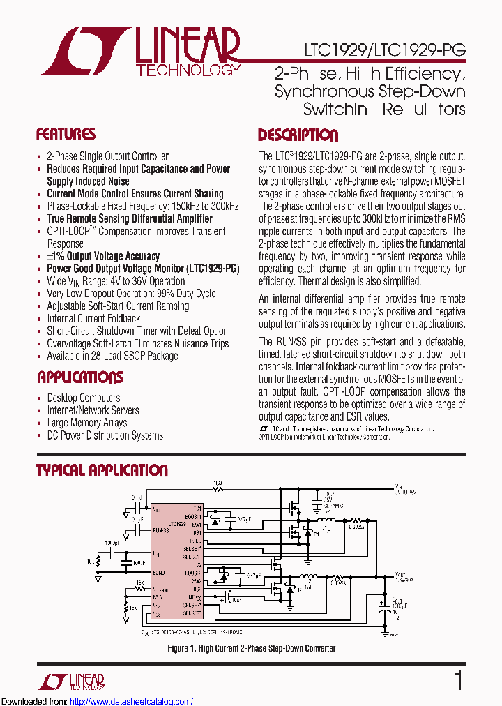 LTC1929CGPBF_8934784.PDF Datasheet
