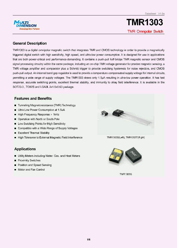 TMR1303_8936243.PDF Datasheet
