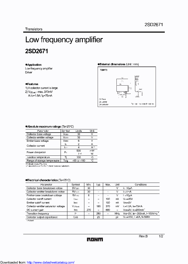 2SD2671TL_8936416.PDF Datasheet