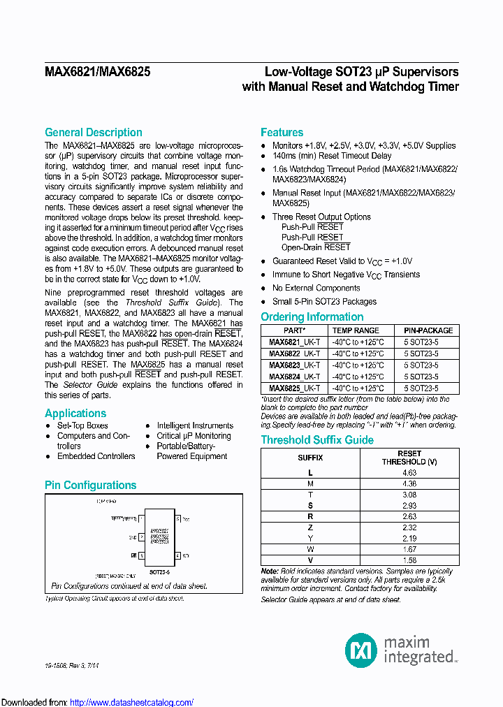 MAX6822SUK_8936964.PDF Datasheet