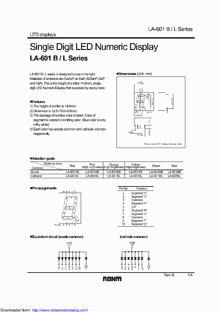 LA-601XB_8937191.PDF Datasheet