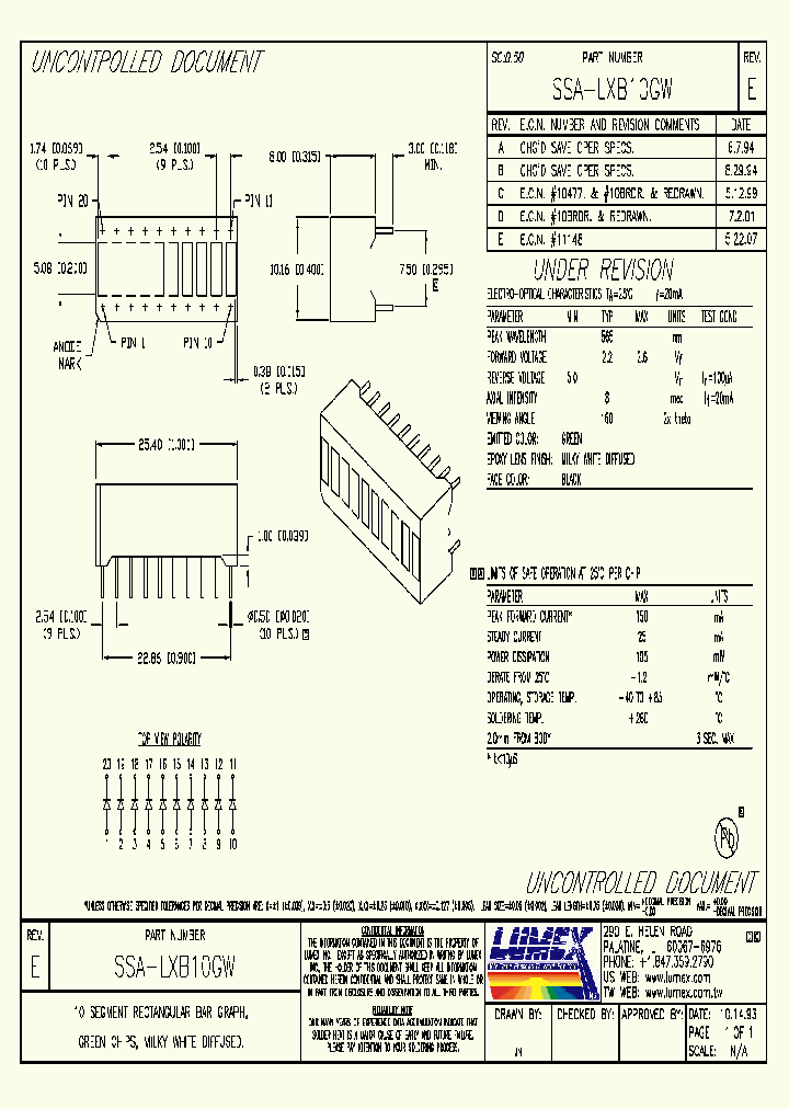 SSA-LXB10GW_8937182.PDF Datasheet
