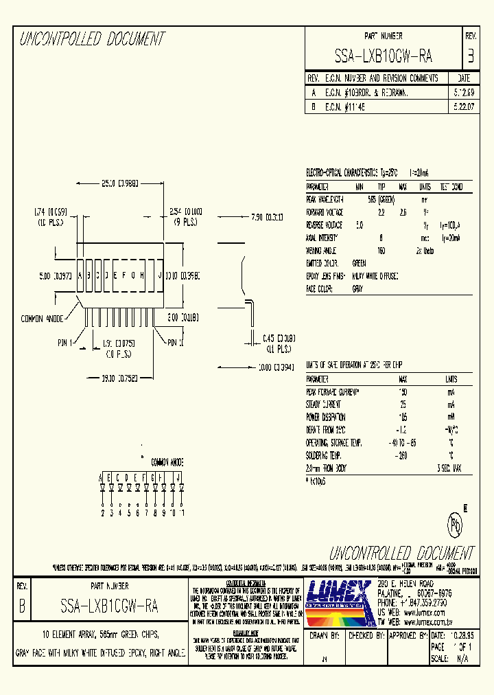 SSA-LXB10GW-RA_8937187.PDF Datasheet
