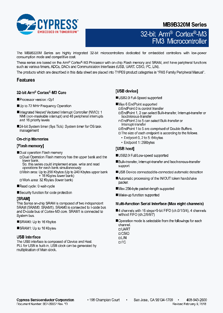 MB9BF322LQN-G-AVE2_8937210.PDF Datasheet