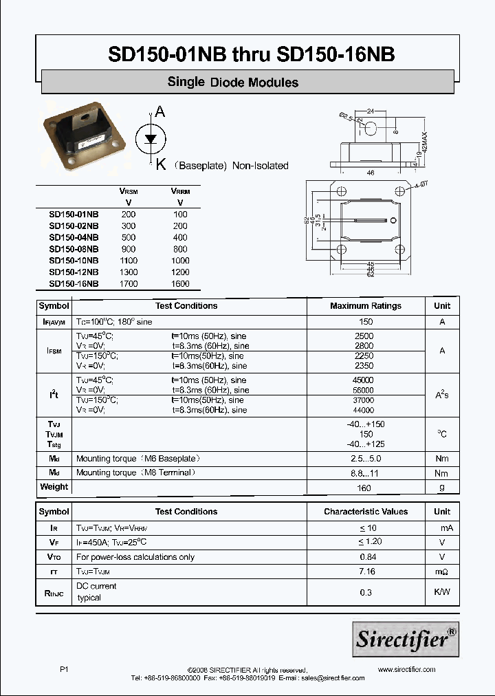 SD150-01NB_8937870.PDF Datasheet