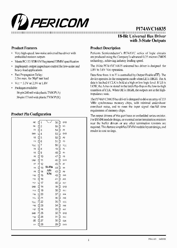PI74AVC16835K_8938039.PDF Datasheet