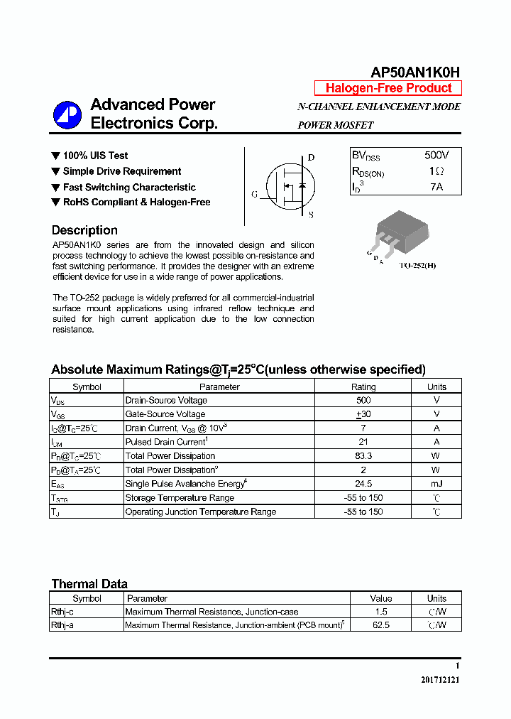 AP50AN1K0H_8938281.PDF Datasheet