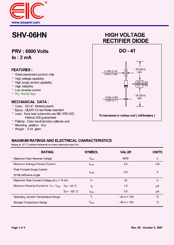 SHV-06HN_8938834.PDF Datasheet