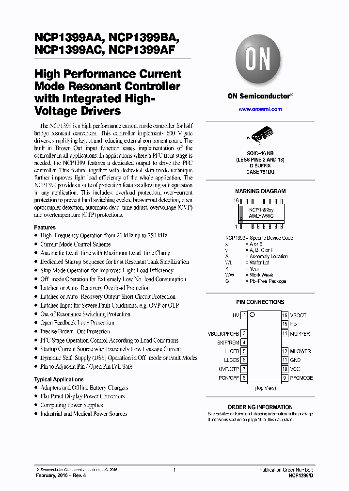 NCP1399-16_8939068.PDF Datasheet
