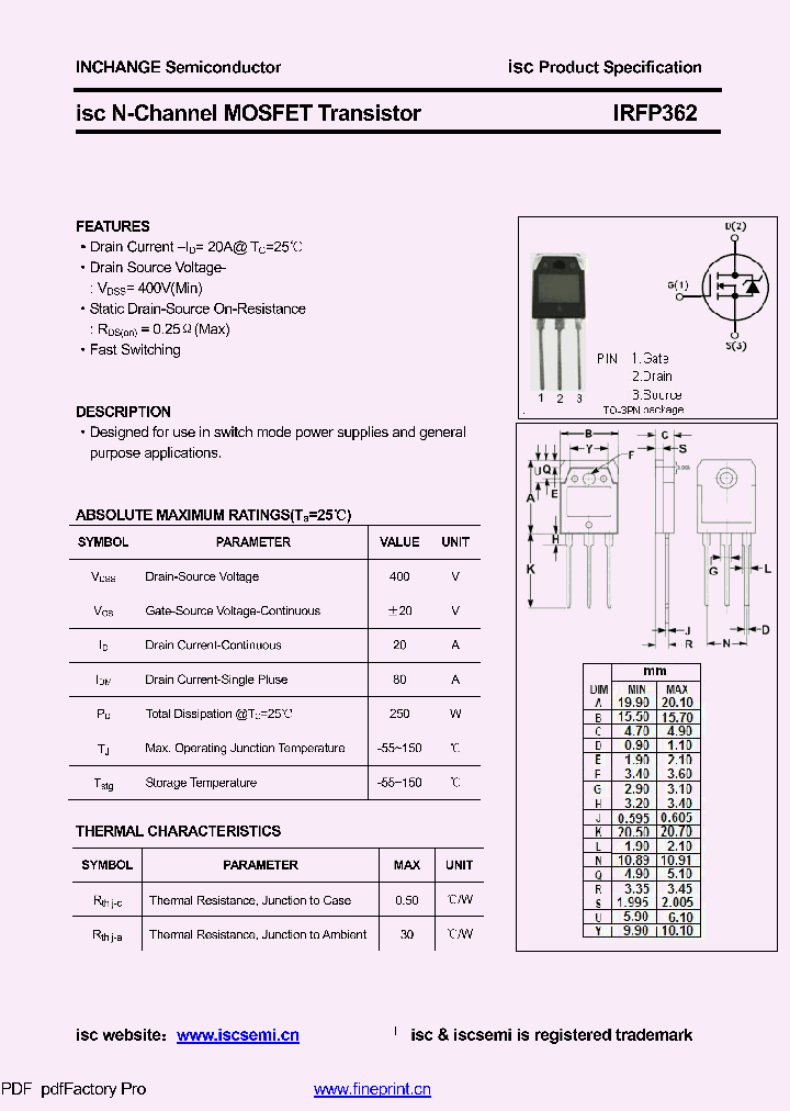 IRFP362_8939425.PDF Datasheet