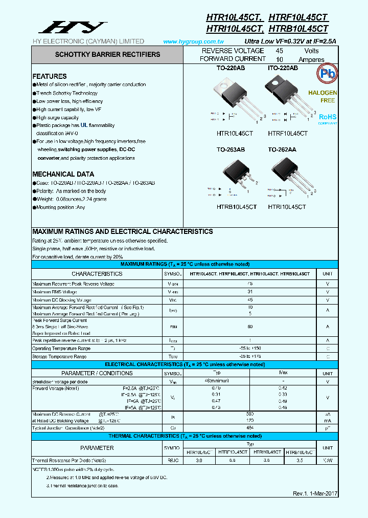 HTR10L45CT_8939686.PDF Datasheet