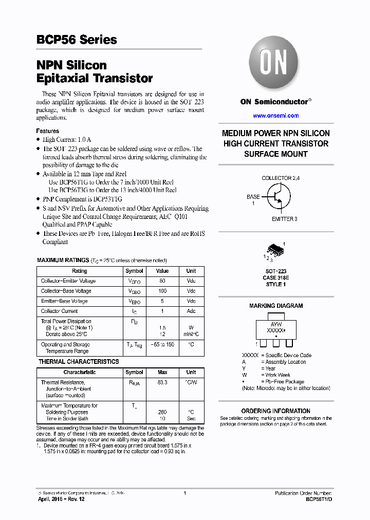 SBCP56-16T3G_8939738.PDF Datasheet