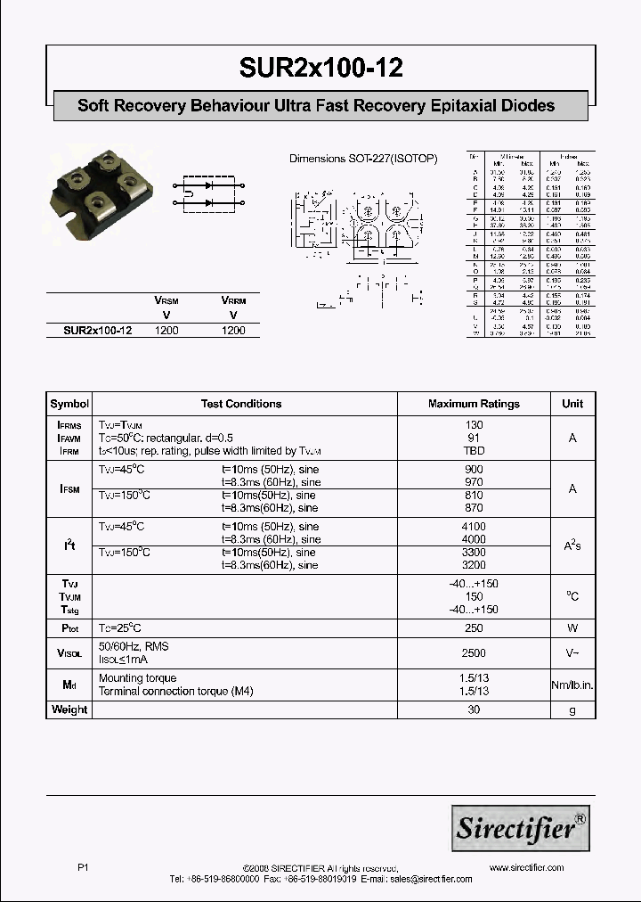 SUR2X100-12_8940369.PDF Datasheet