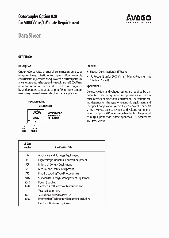 OPTION020_8939652.PDF Datasheet