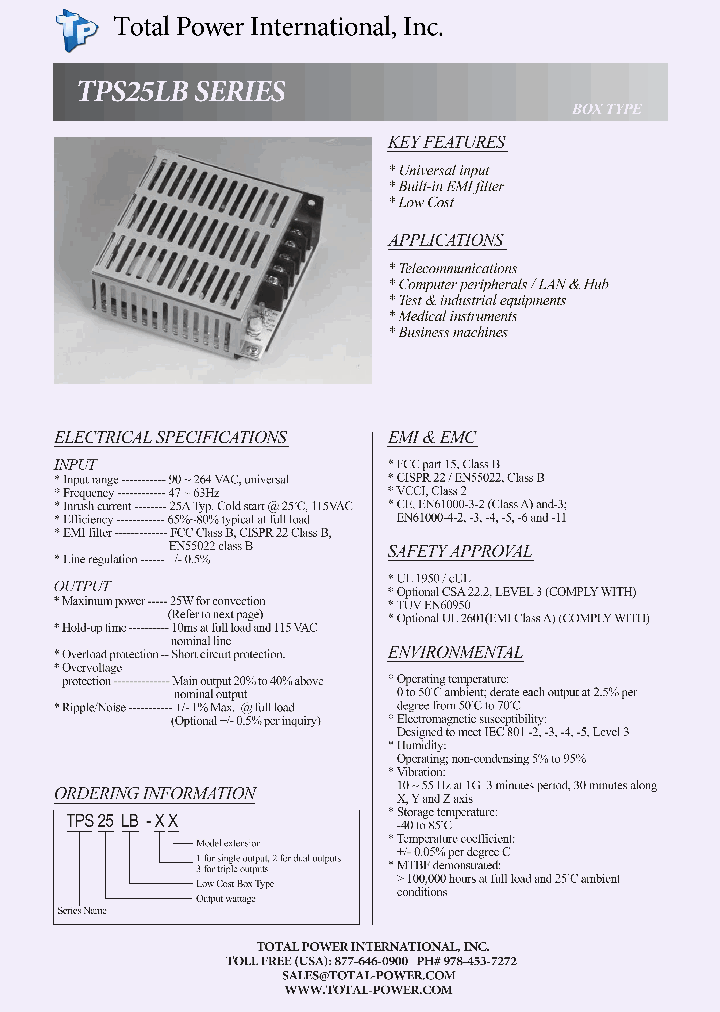 TPS25LB-10_8940588.PDF Datasheet