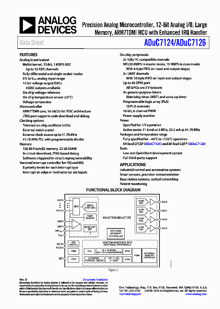 ADUC7124BCPZ126-RL_8941493.PDF Datasheet