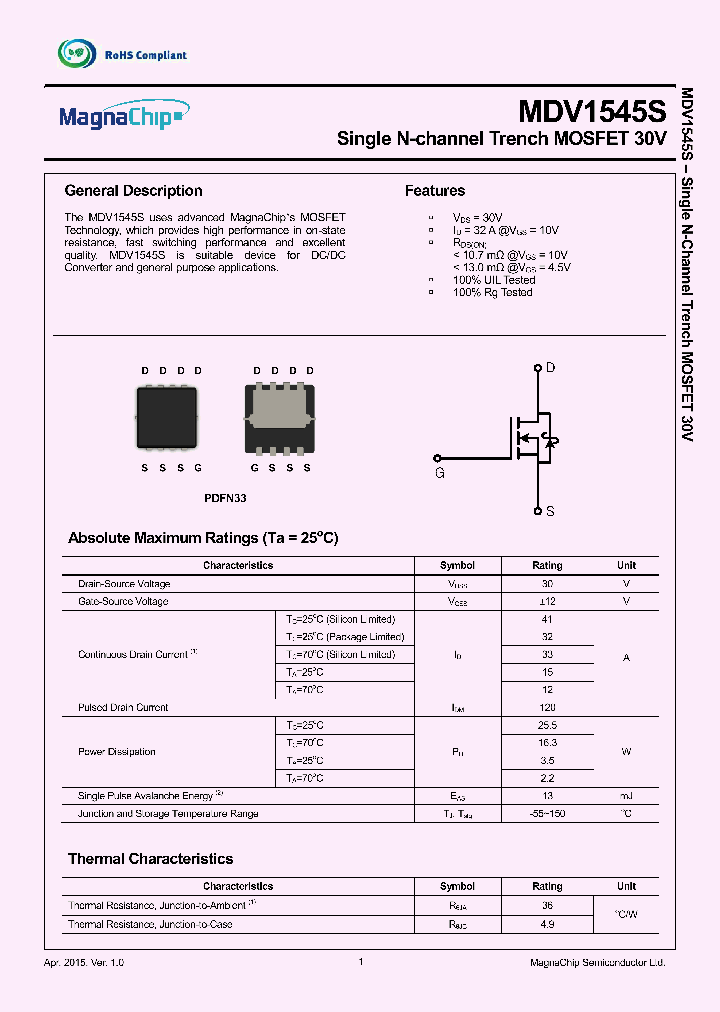 MDV1545SURH_8941532.PDF Datasheet