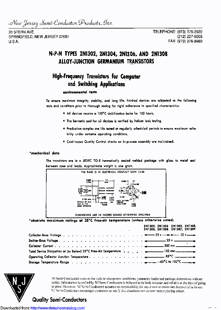 2N1305_8941834.PDF Datasheet