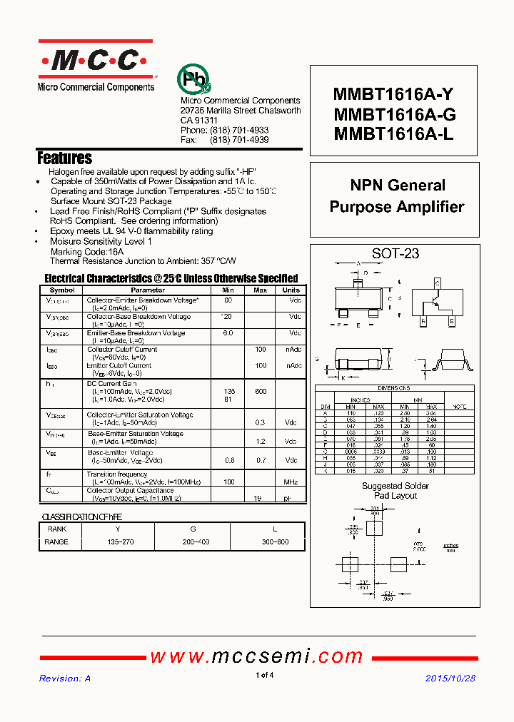 MMBT1616A-L_8942250.PDF Datasheet