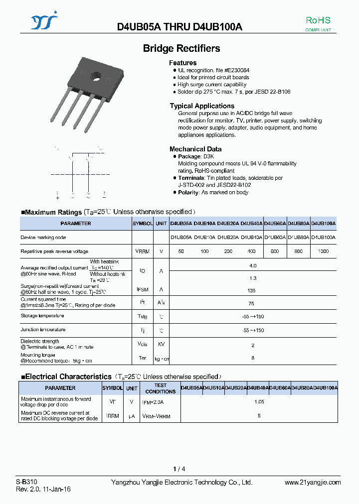 D4UB60A_8942589.PDF Datasheet