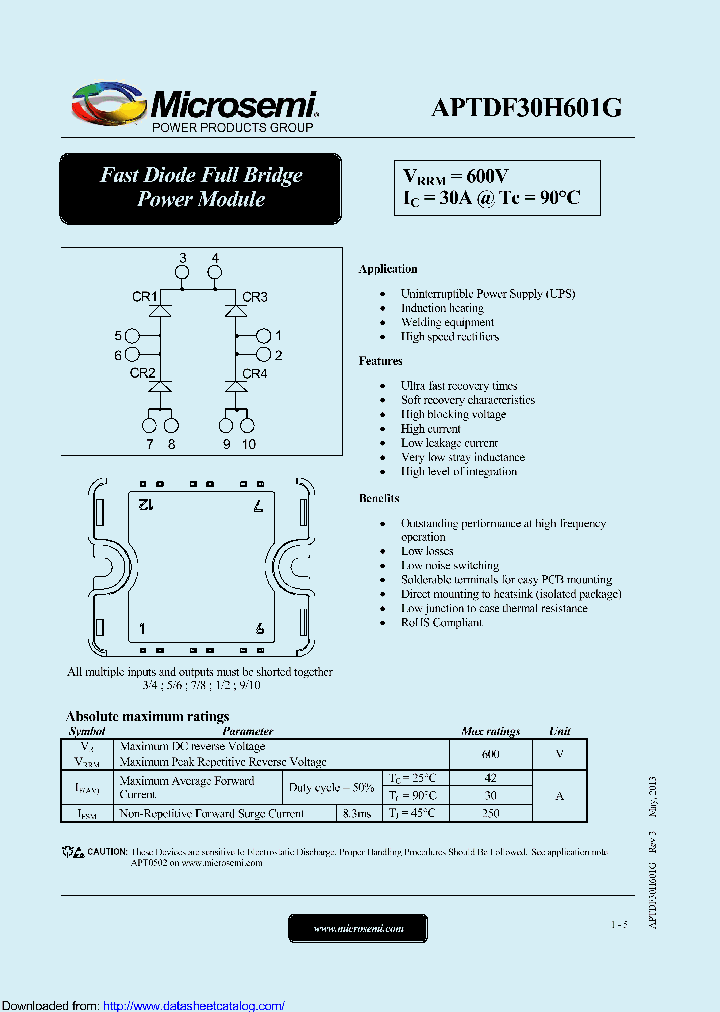 APTDF30H601G_8943715.PDF Datasheet