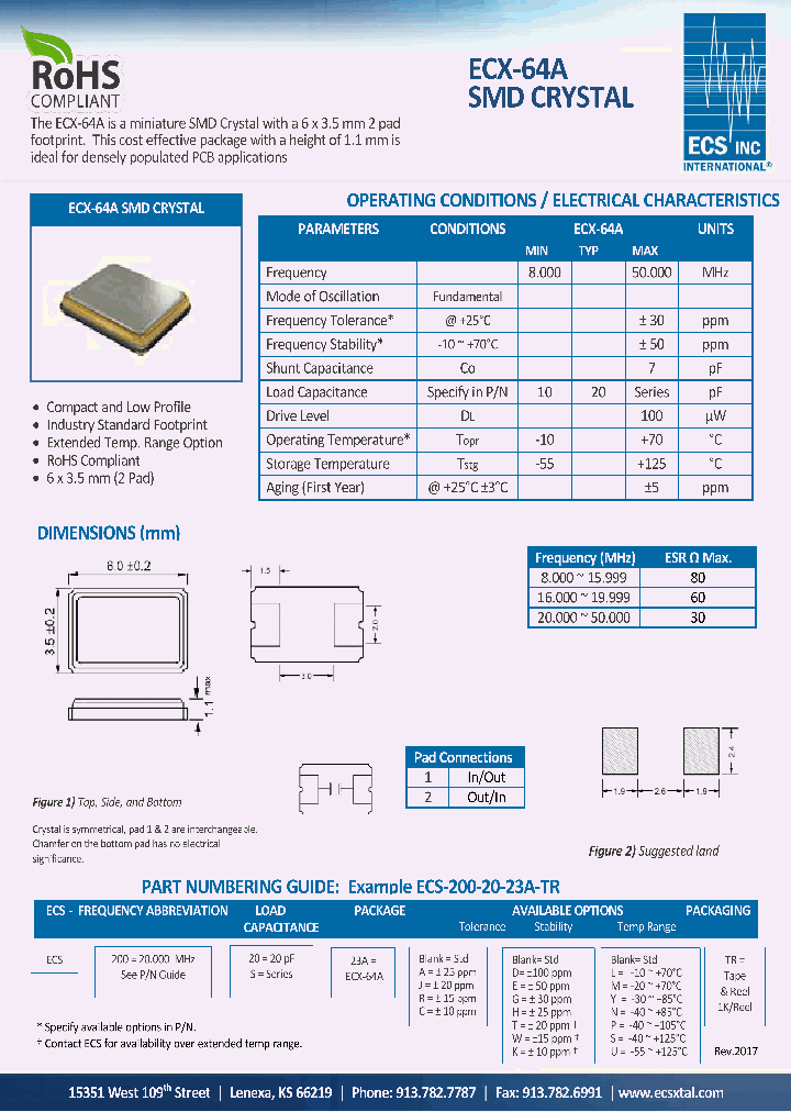ECS-200-20-23AAGL-TR_8944628.PDF Datasheet