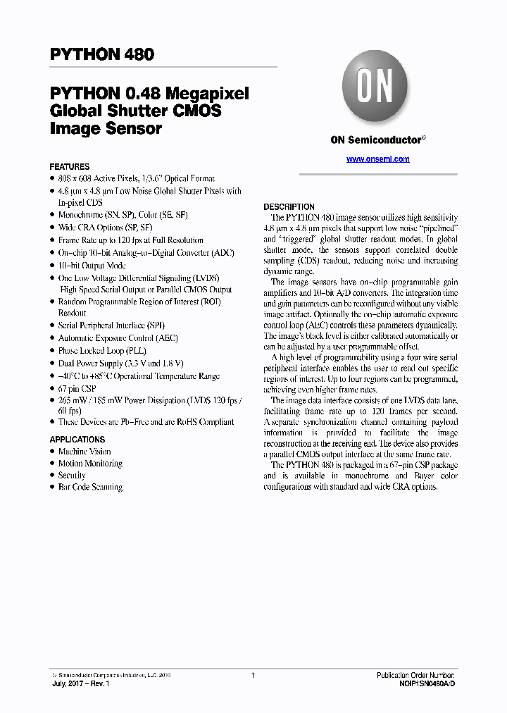 PYTHON480_8945380.PDF Datasheet