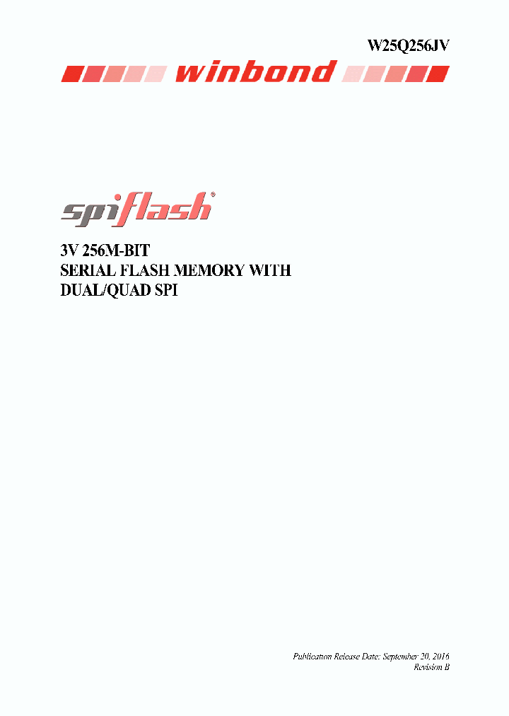 W25Q256JVBIQ_8945996.PDF Datasheet