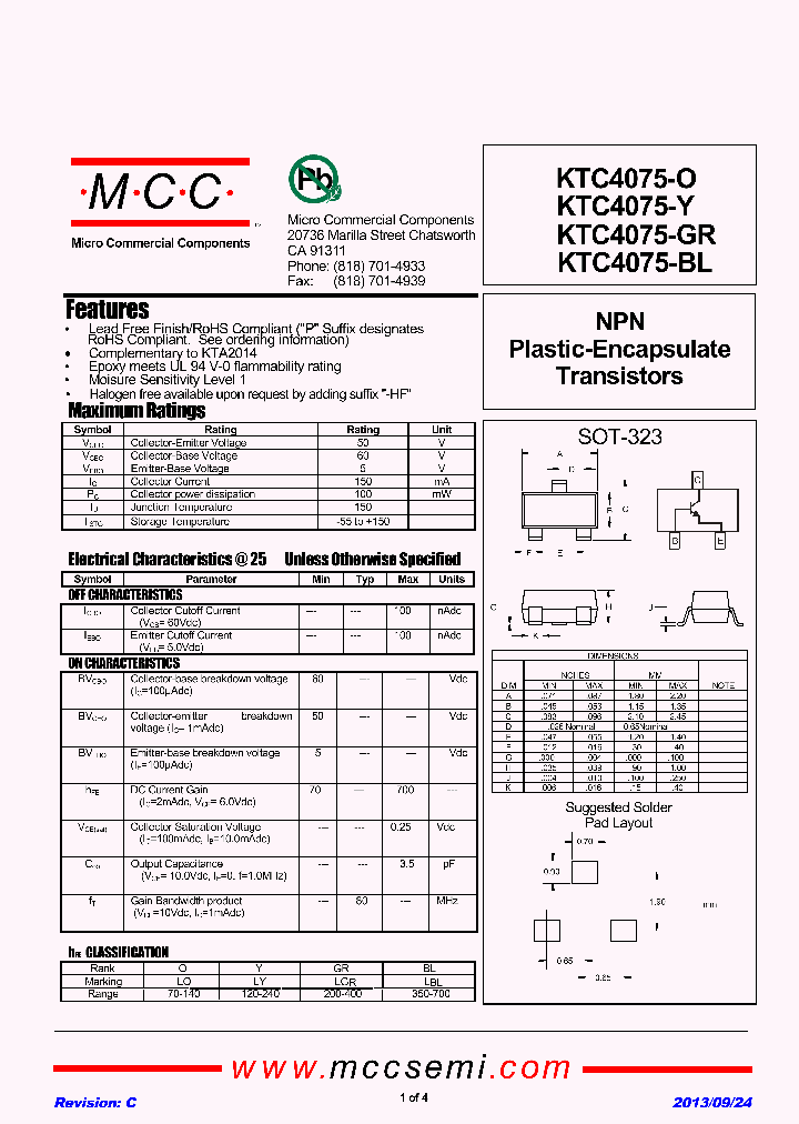 KTC4075-BL_8946591.PDF Datasheet