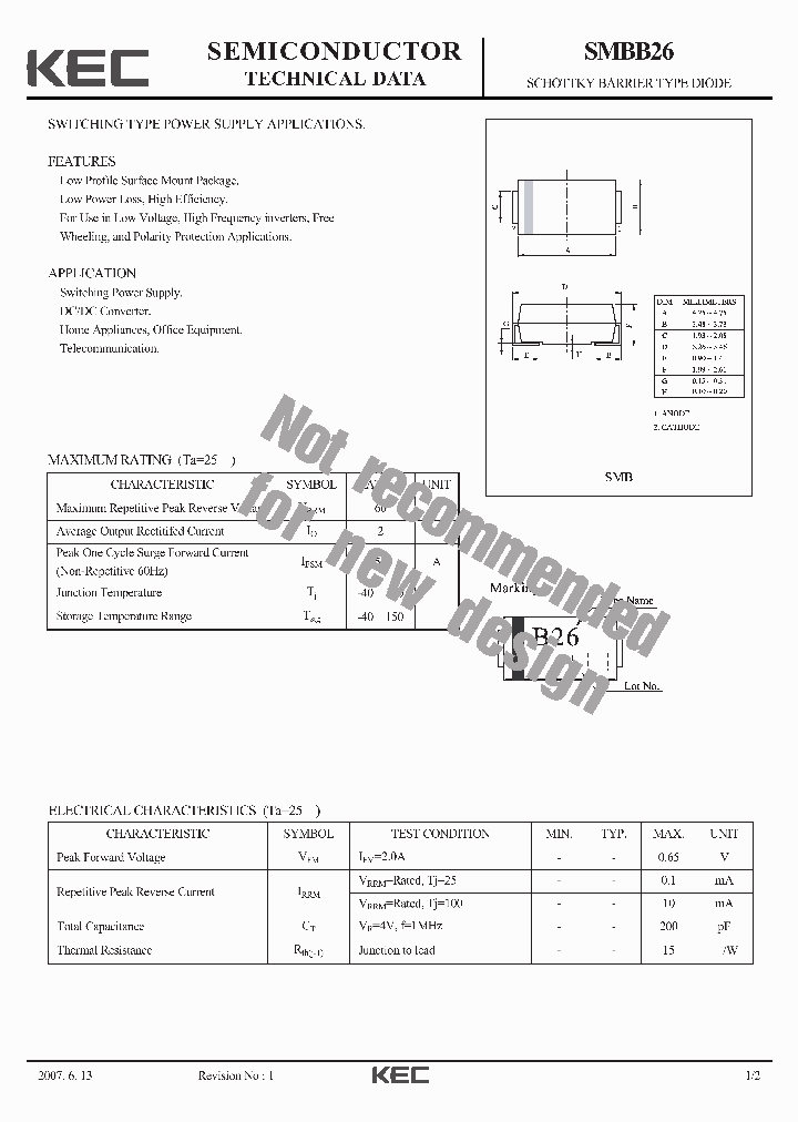 SMBB26_8947637.PDF Datasheet