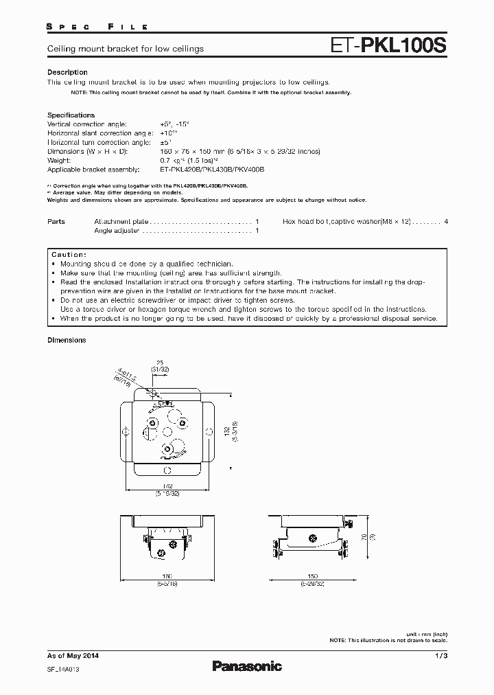 ET-PKL100S_8948025.PDF Datasheet