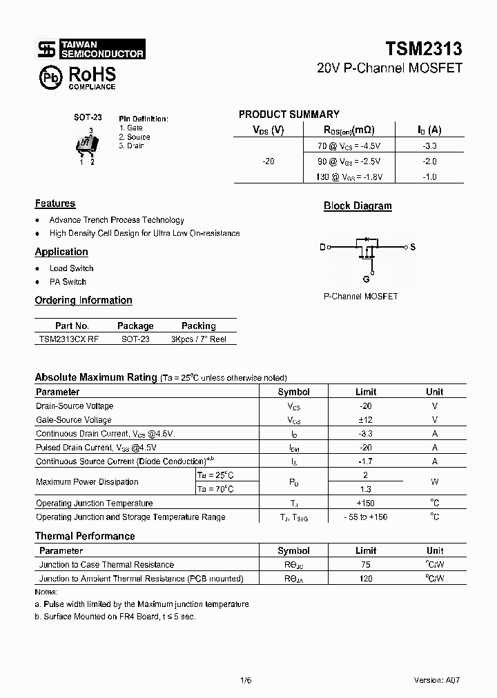 TSM2313-08_8948227.PDF Datasheet