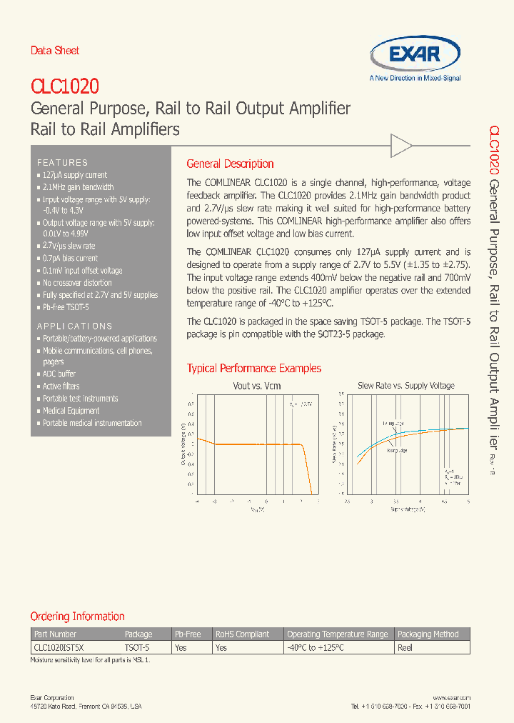 CLC1020IST5X_8948411.PDF Datasheet