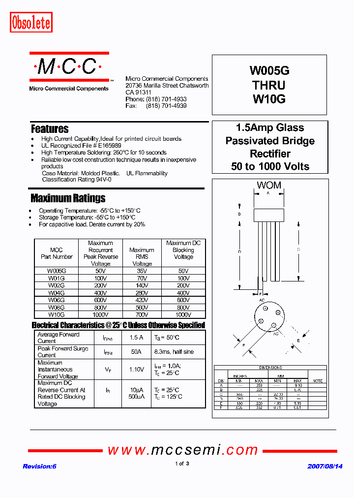 W08G_8948633.PDF Datasheet