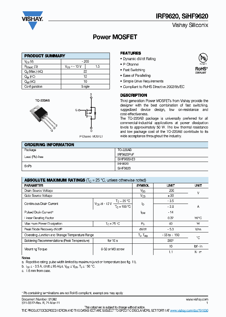 IRF9620_8948731.PDF Datasheet