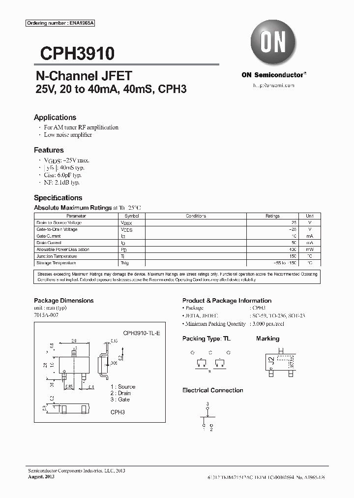 CPH3910_8948916.PDF Datasheet