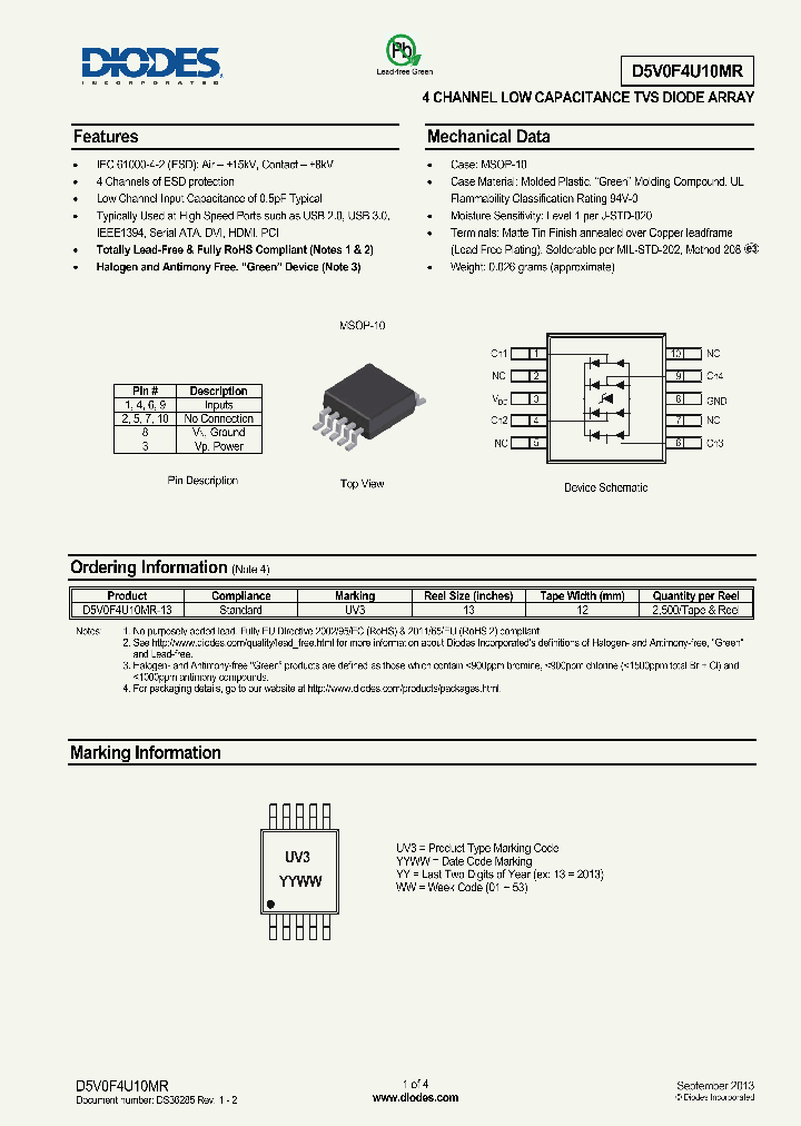 D5V0F4U10MR_8949157.PDF Datasheet