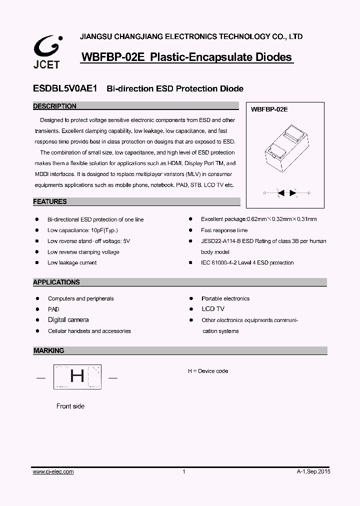 ESDBL5V0AE1_8949111.PDF Datasheet
