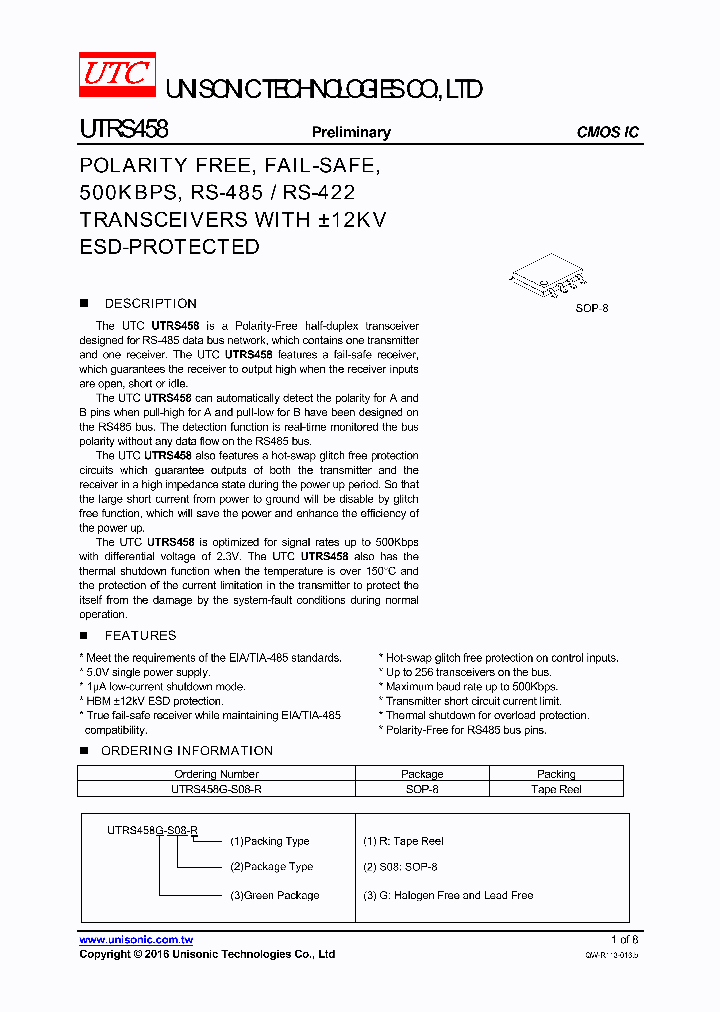 UTRS458G-S08-R_8950070.PDF Datasheet