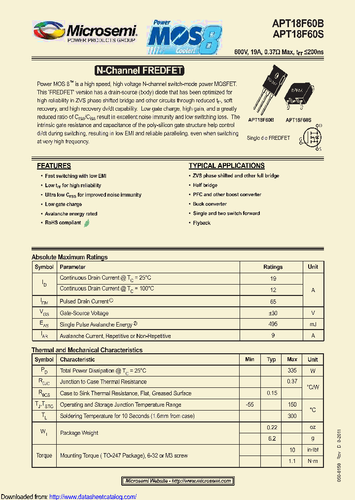 APT18F60B_8951007.PDF Datasheet
