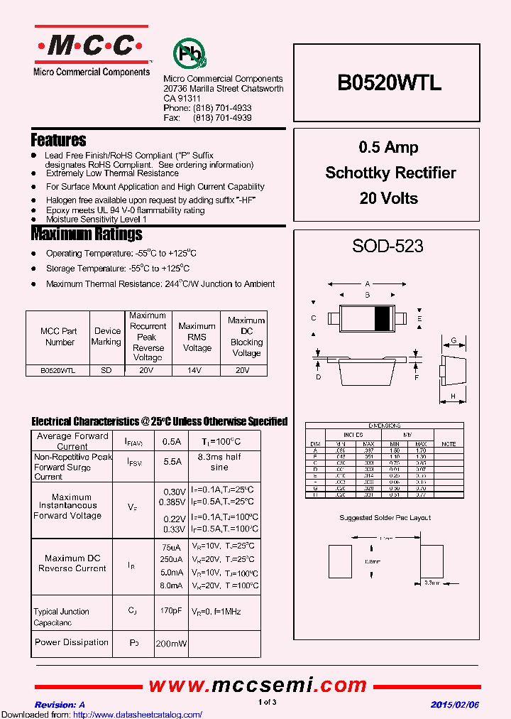 B0520WTL_8953642.PDF Datasheet