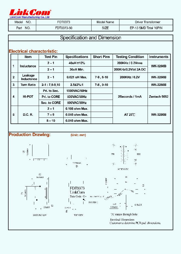 FDT0373-50_8952524.PDF Datasheet