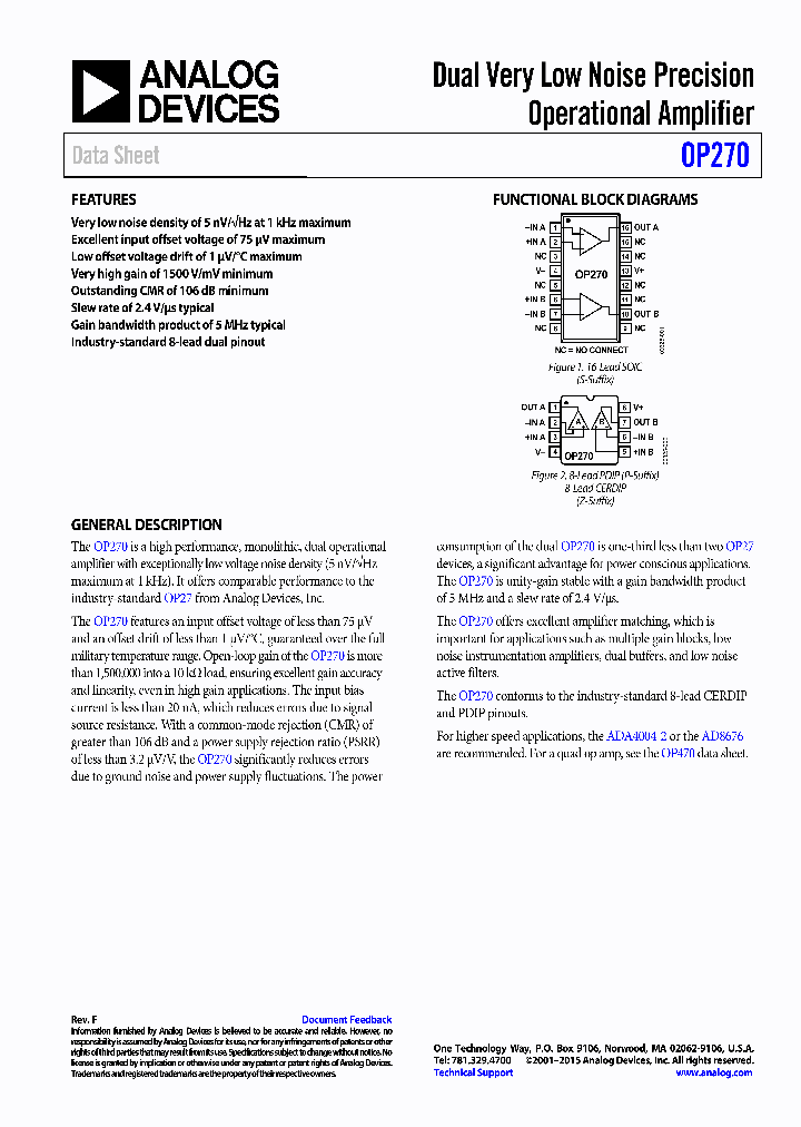 OP270GSZ-REEL_8954618.PDF Datasheet